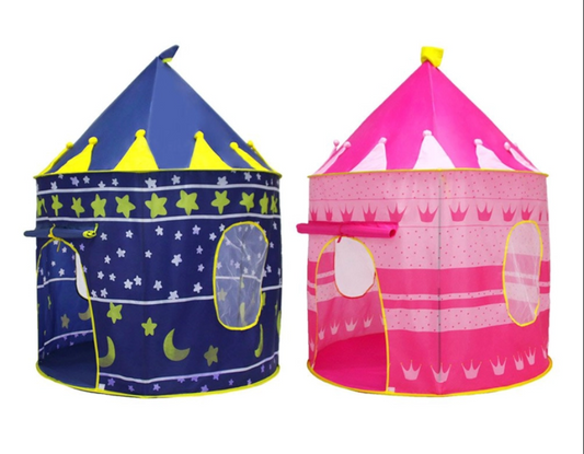 CARPA CASTILLO DE JUEGO 3 PERSONAS PLEGABLE PORTÁTIL PARA NIÑOS Y NIÑAS